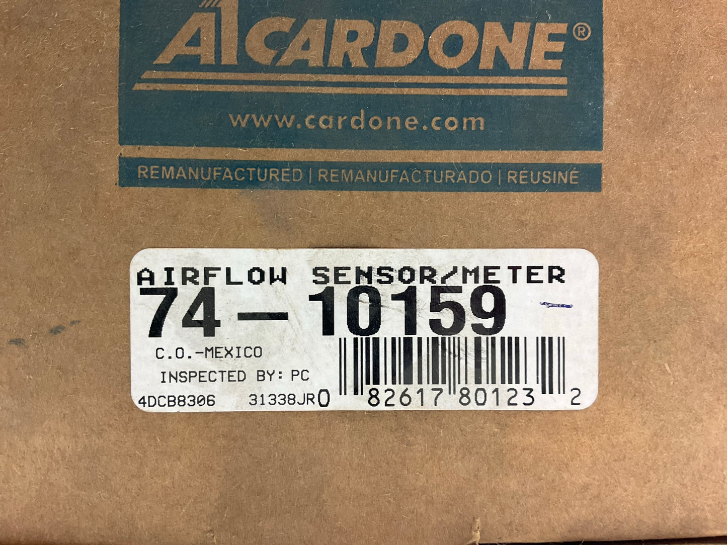 REMAN. Cardone 74-10159 MAF Mass Air Flow Sensor 99760612500