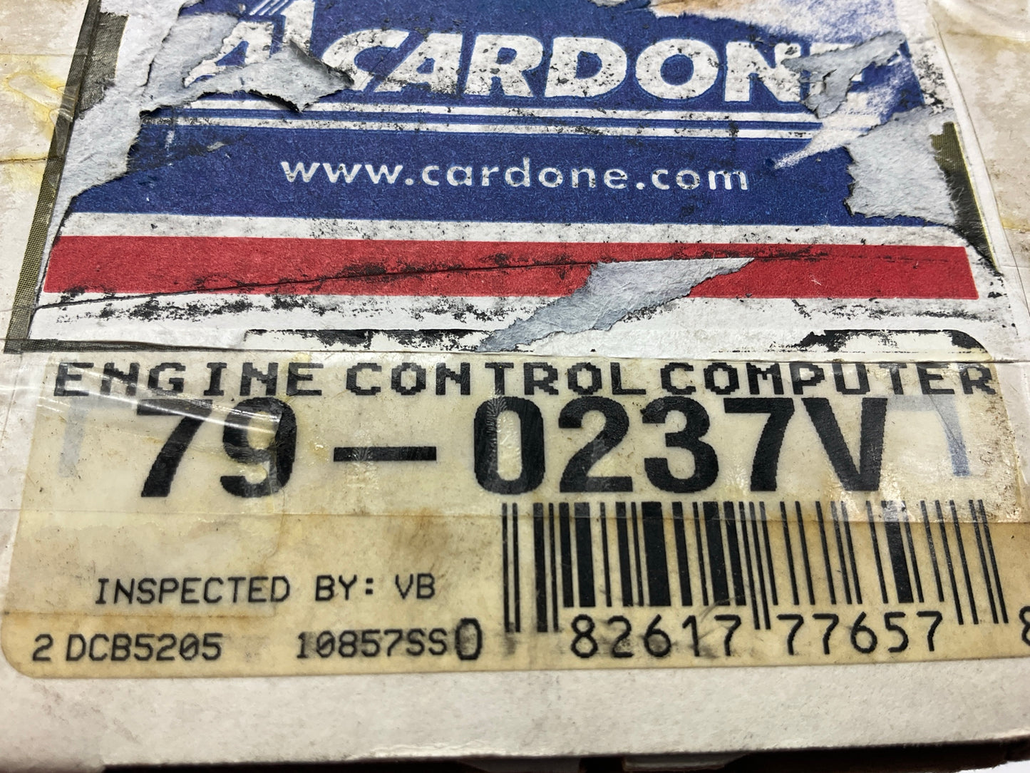 REMAN. Cardone 79-0237V Engine Control Module (ECM) For 2001 Dodge Dakota 5.9L