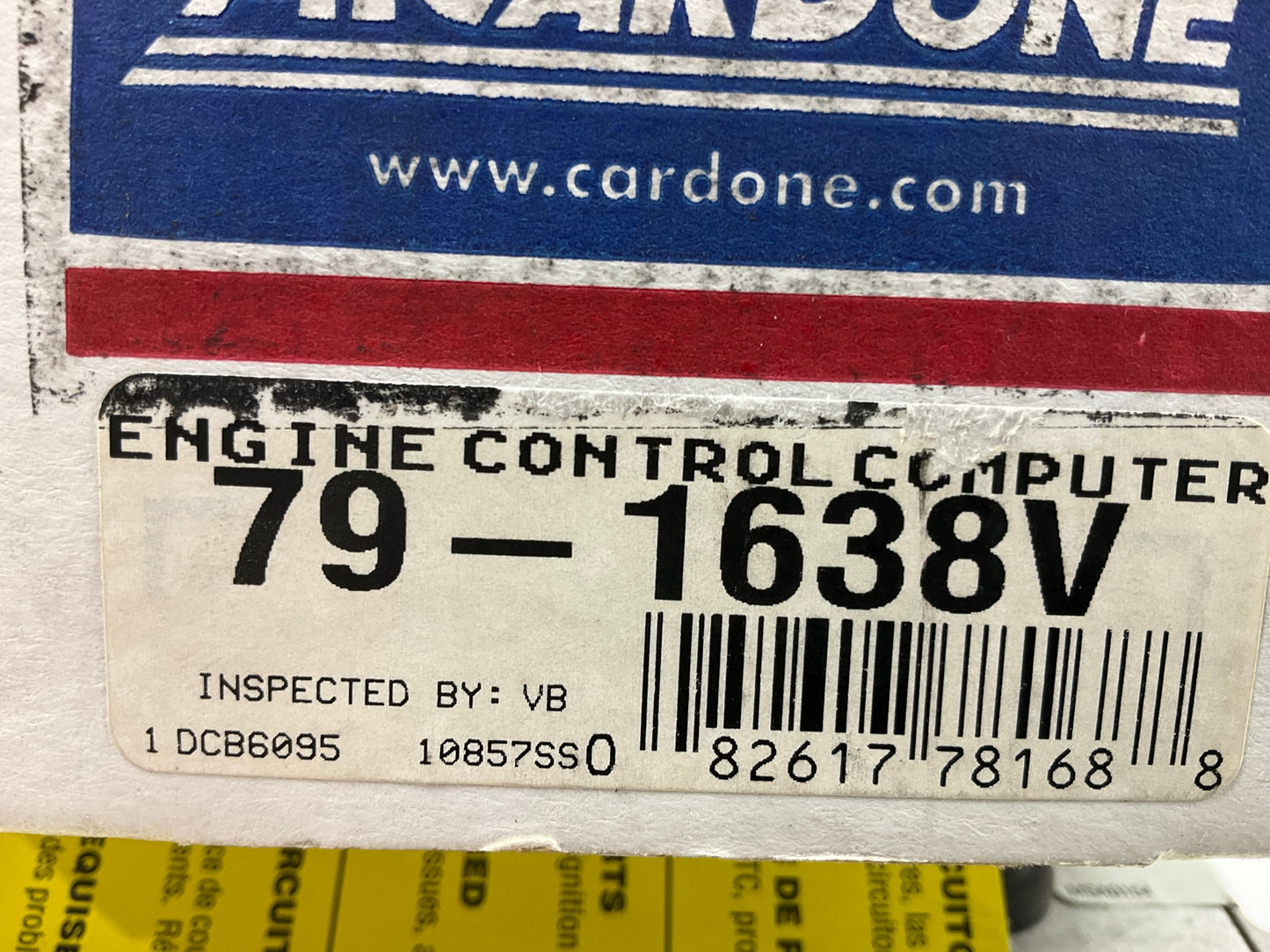 Cardone 79-1638V Engine Computer Control Module ECM 00 Grand Cherokee 4.0L OHV