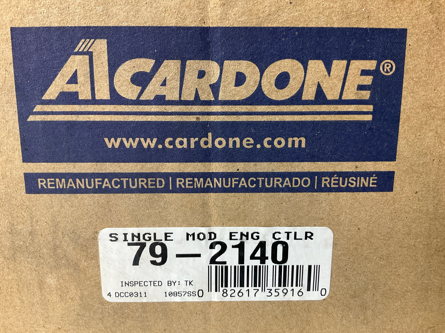 REMAN. Cardone 79-2140 Engine Control Computer Module ECM ECU