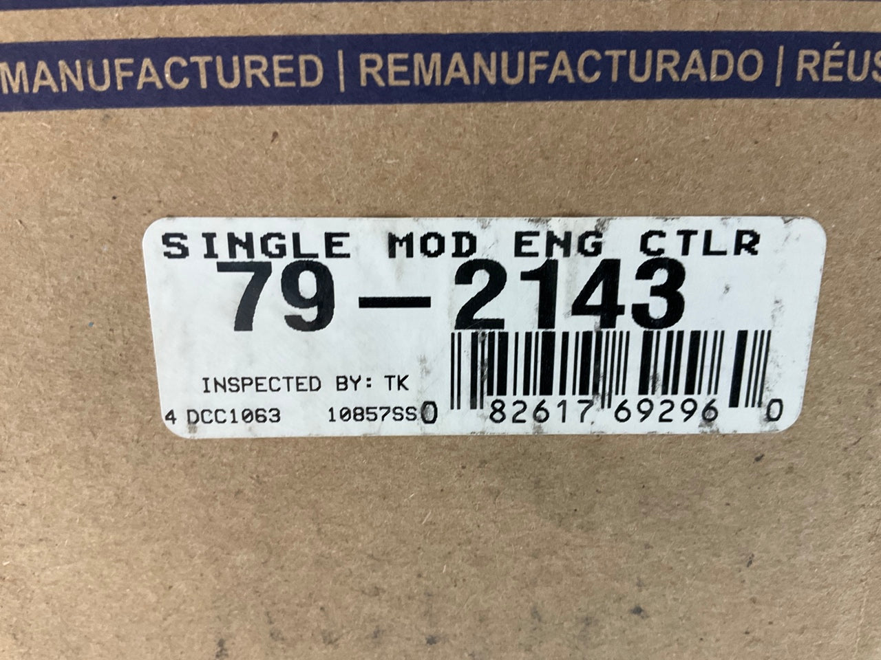 REMAN Cardone 79-2143 Engine Computer Control Module (ECM) 1992 New Yorker 3.3L