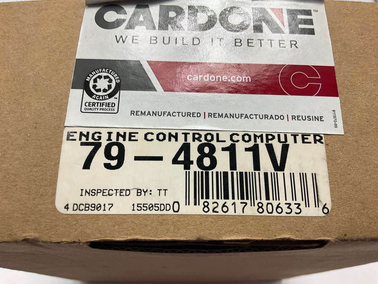 REMAN. Cardone 79-4811V Engine Control Module For 2002 Jeep Grand Cherokee 4.7L
