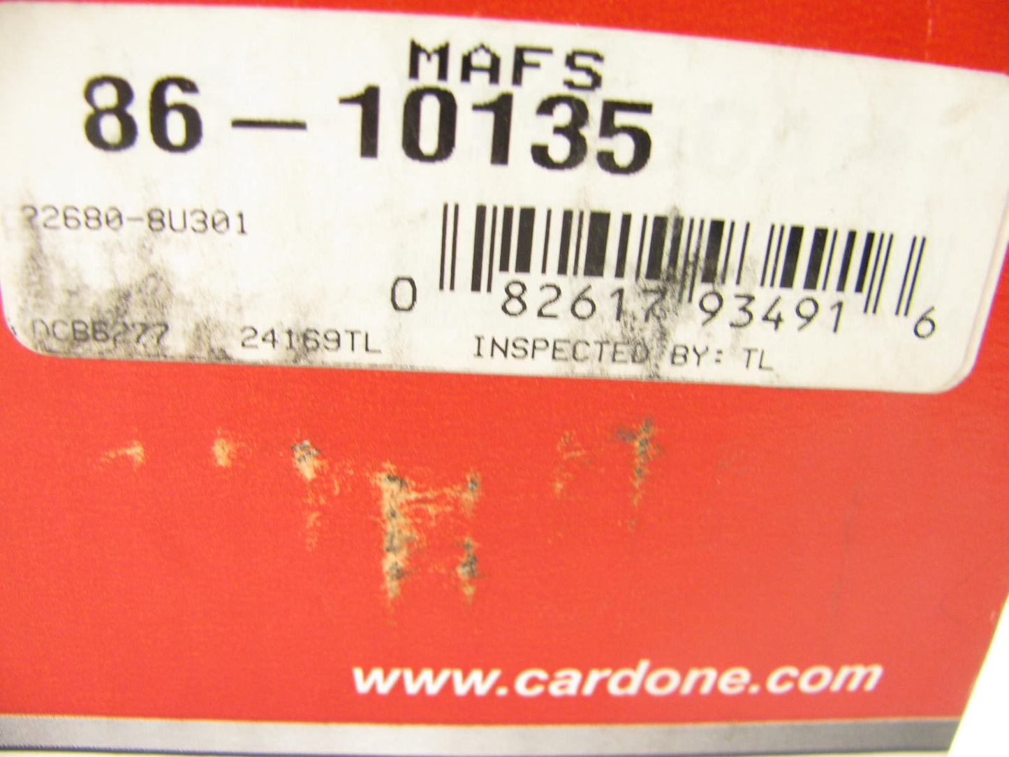 REMAN. Cardone 86-10135 Mass Air Flow MAF Sensor For 02-06 Nissan Sentra 1.8L-L4