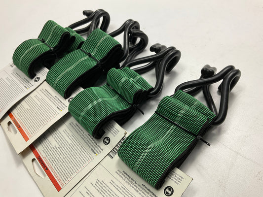 (4) Cargoloc 32428 2'' X 48'' Stretch Strap W/ Coated J-Hooks, Stretches To 72''