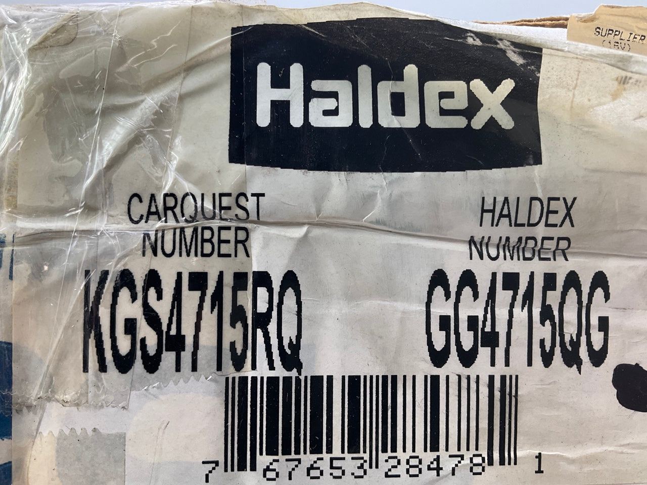 Relined Carlisle KGS4715RQ 16-1/2''x6'' # 4715Q Brake Shoes, 23000 Lbs (23K Lbs)