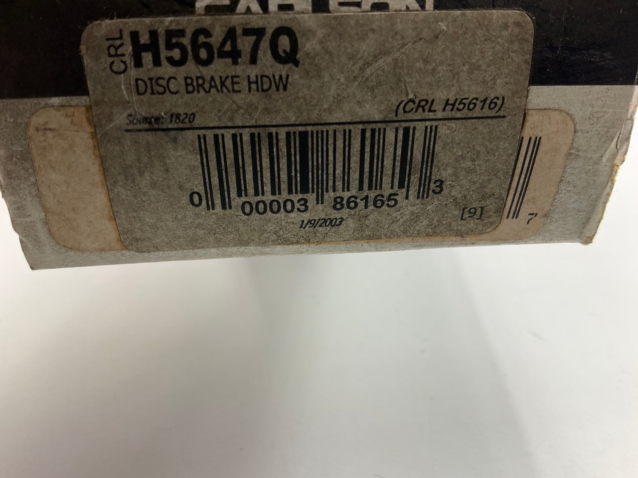 Carlson H5616 Front Disc Brake Hardware Kit