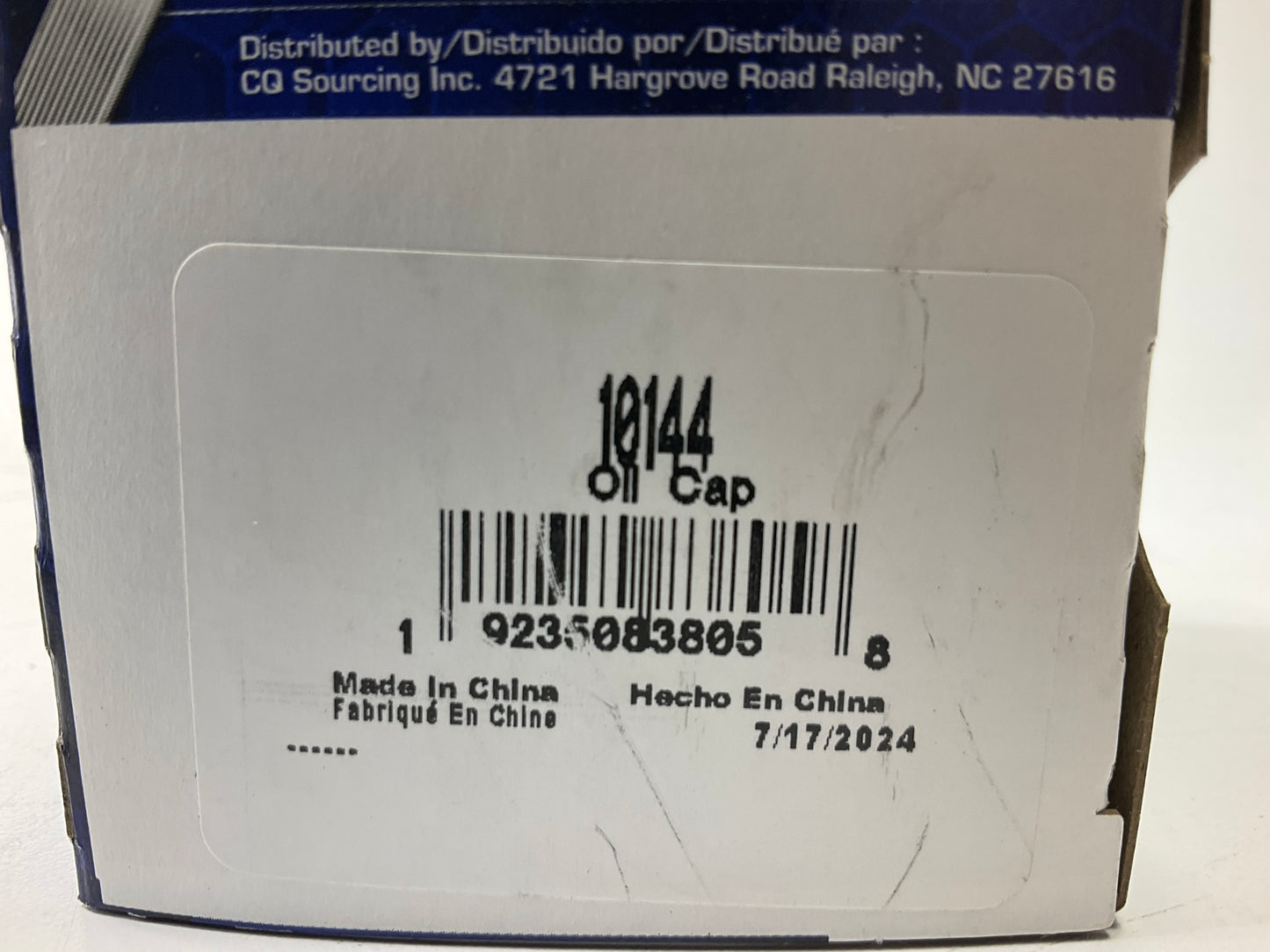 Carquest 10144 Oil Filler Cap