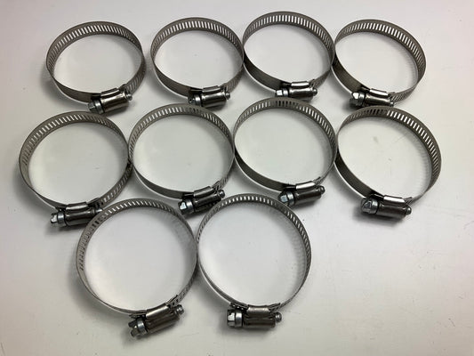 (10) Carquest 1036CHC Hose Clamps, Clamp Diameter: 7/8''-2-3/4''