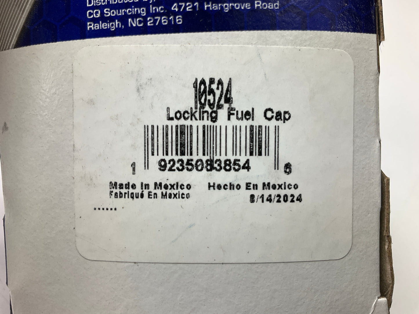 Carquest 10524 Locking Fuel Tank Filler Gas Cap