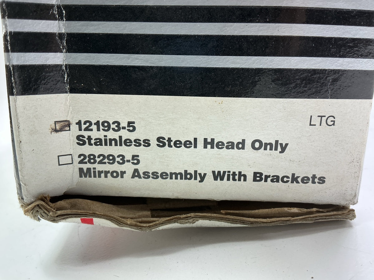 Carquest (Made By Grote) 12193-5 50'' Wide View Stainless Steel Mirror 9'' X 7''