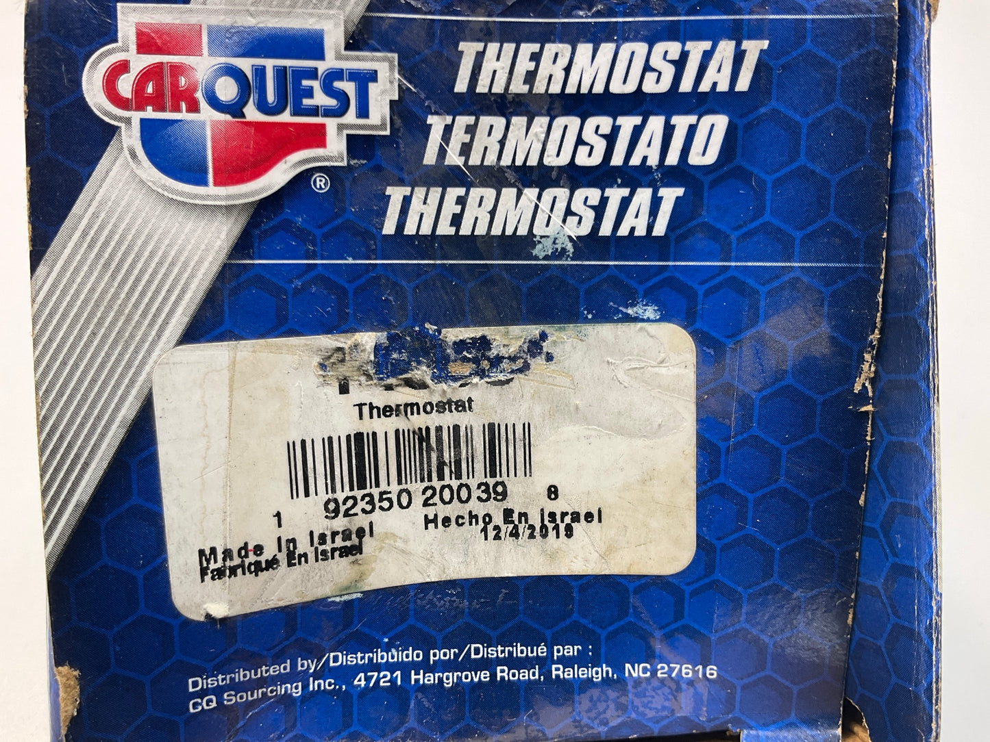 Carquest 14558 Heavy Duty Engine Coolant Thermostat, 180 Degree