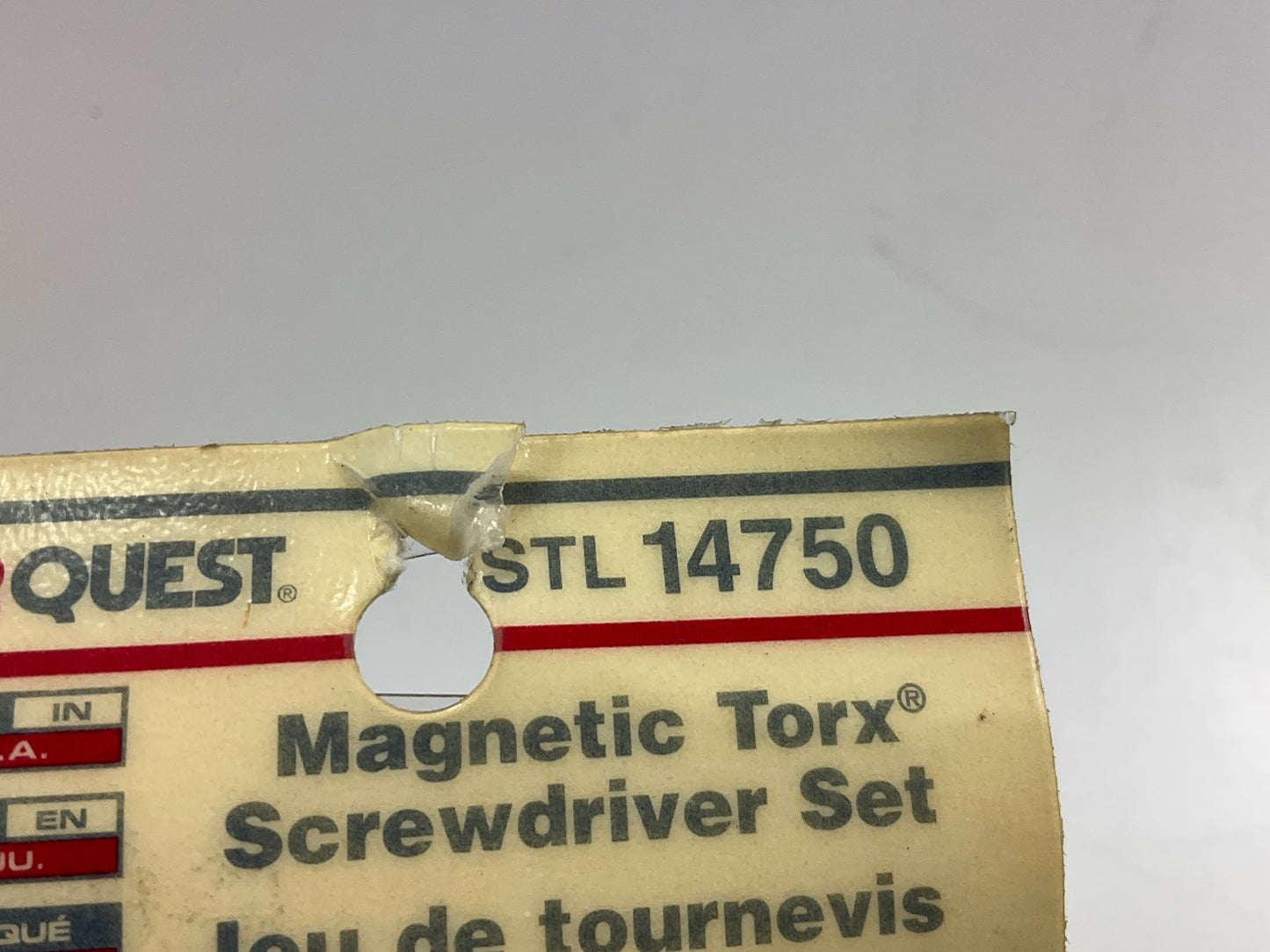 Carquest 14750 Magnetic Torx Screwdriver Set, T-15 T-20 T-25 T-30 Made By Lisle