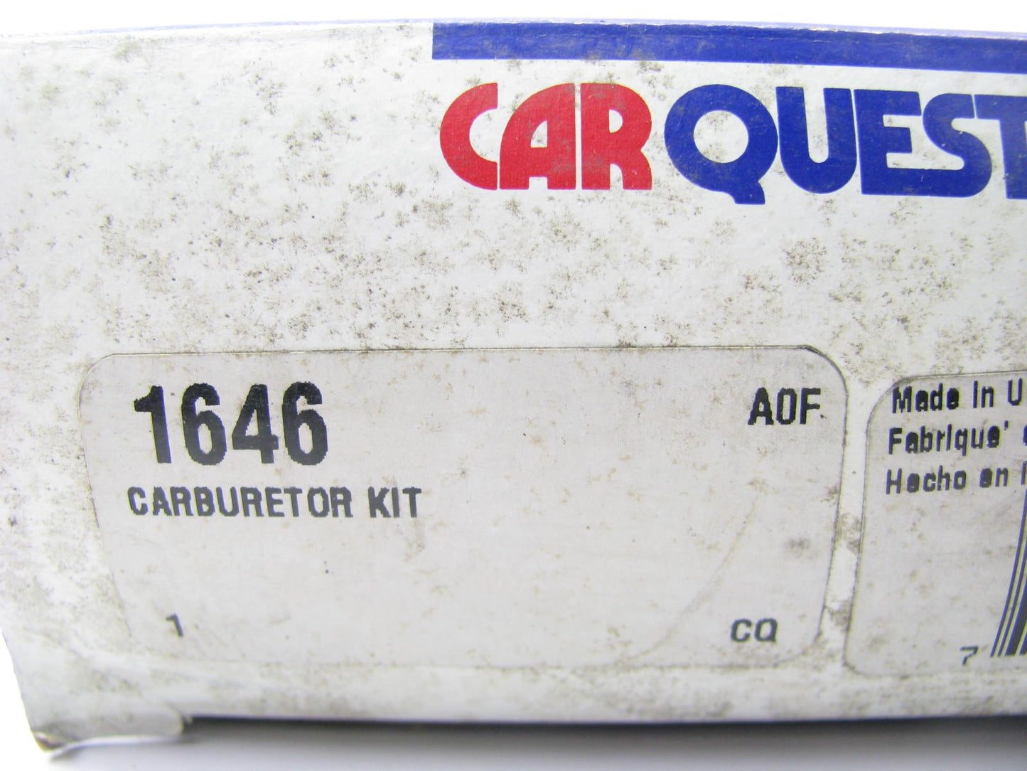 Carquest 1646 Carburetor Rebuild Kit for Marine Johnson Evinrude 2-BBL