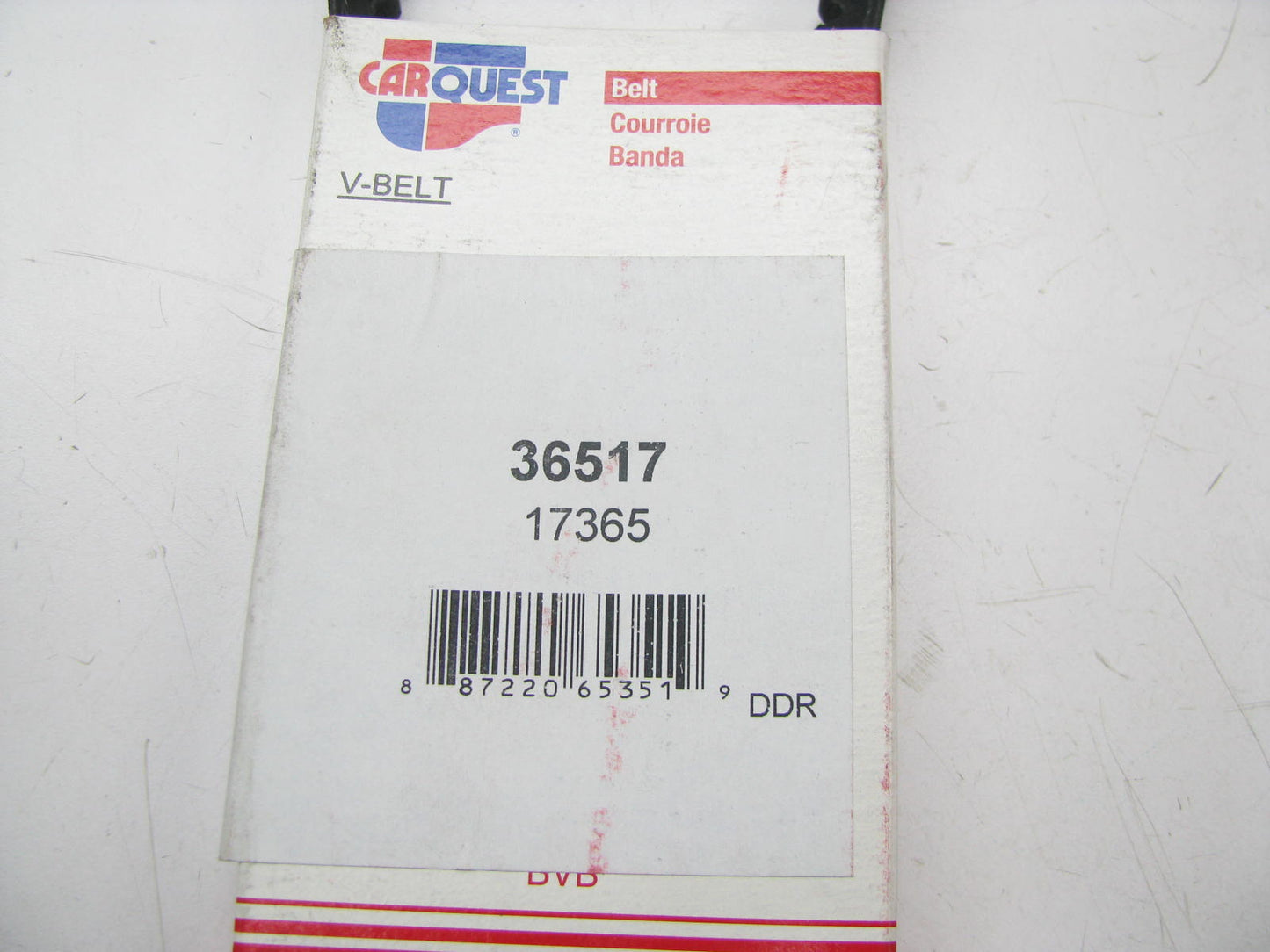 Carquest 17365 Accessory Drive Belt - 0.53'' X 36.50'' - 36 Degree