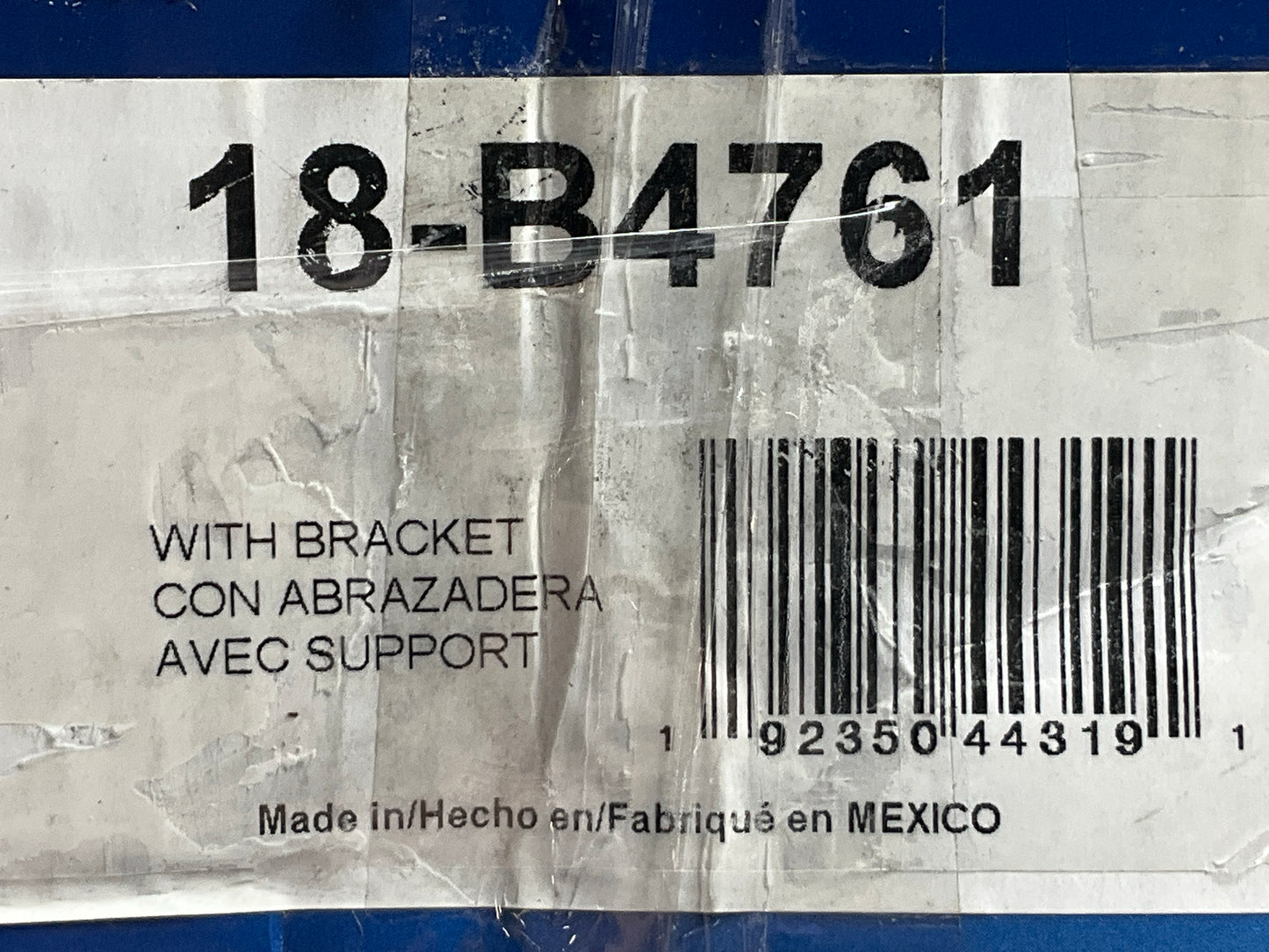 REMAN. Carquest 18-B4761 Front Left Brake Caliper
