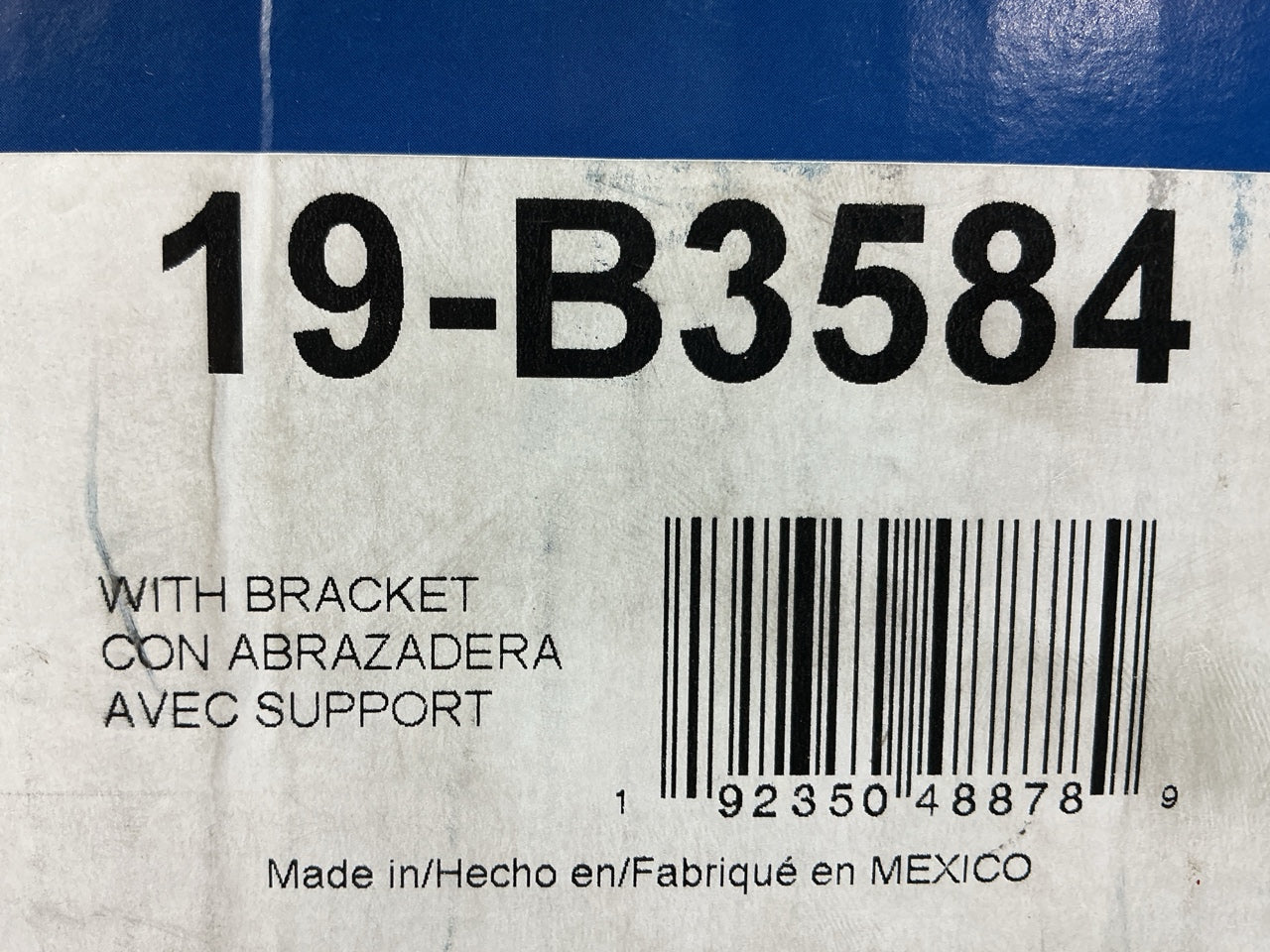 REMAN. Carquest 19-B3584 Rear Left Disc Brake Caliper