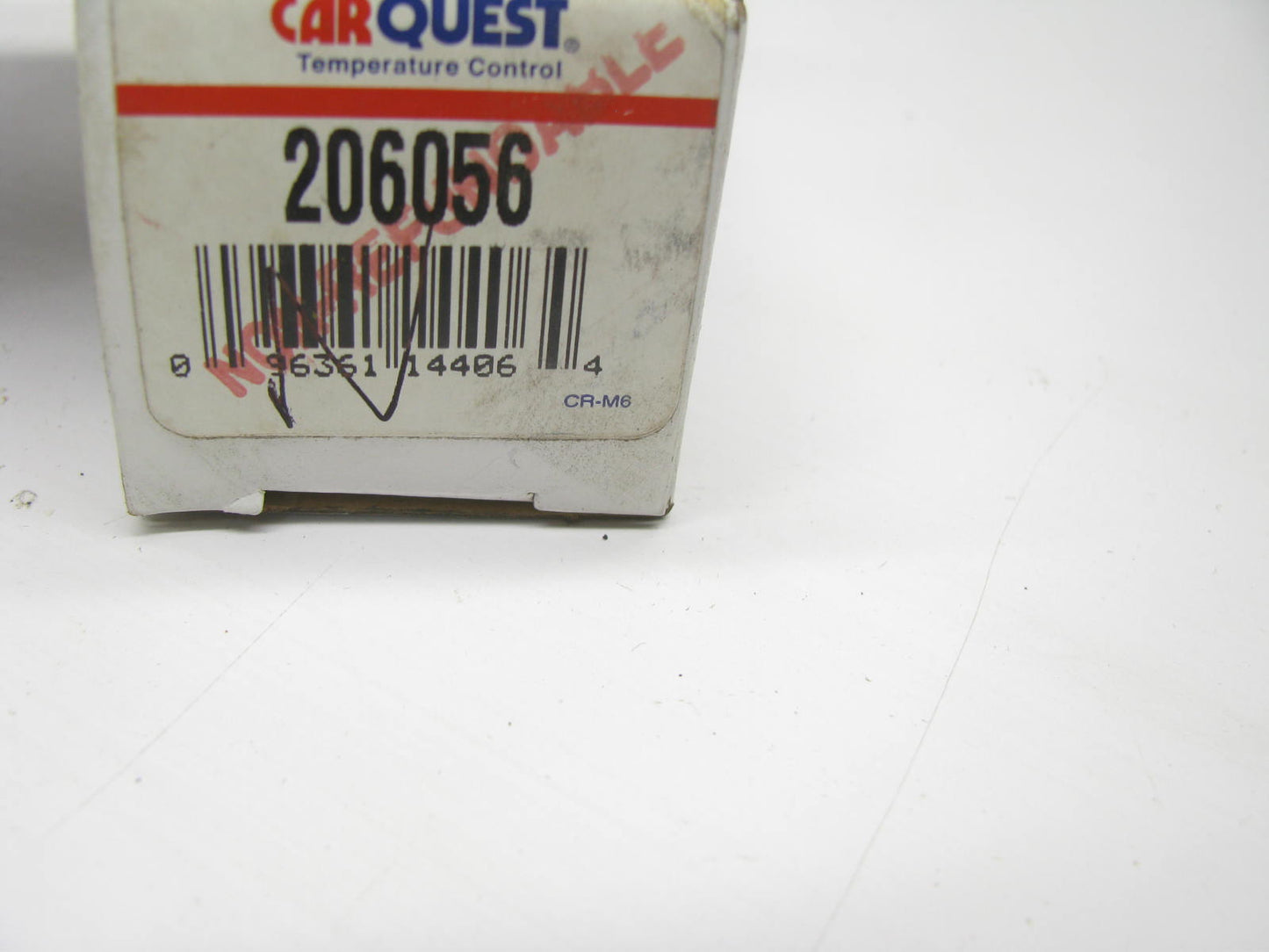 Carquest 206056 A/C Hose End Straight Female - Hose Size 6 - Fitting Size 3/8''