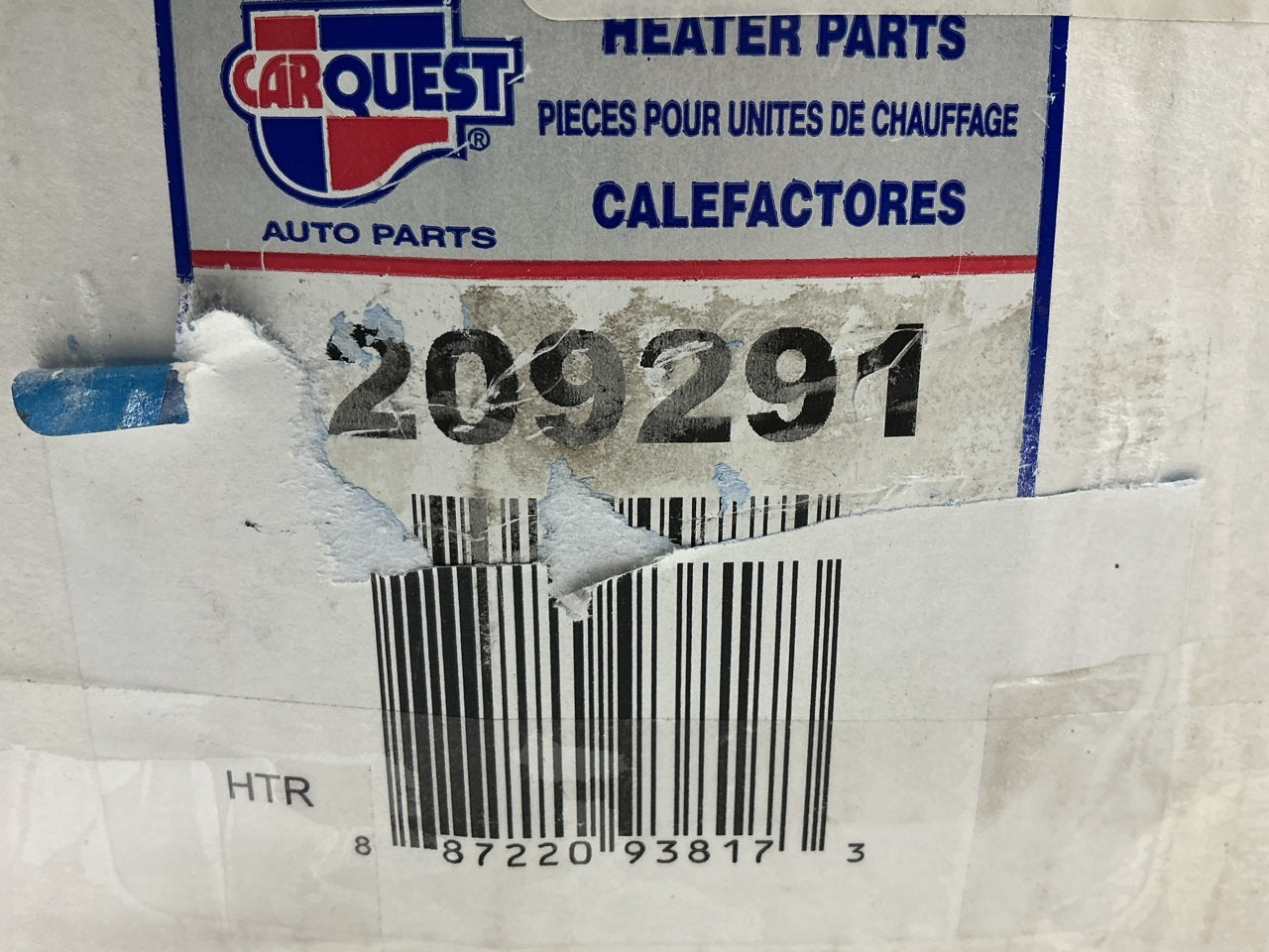 Carquest 209291 HVAC Blower Motor