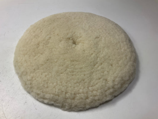 Carquest 21179 7.5'' Polishing Buffing Pad Bonnet 4-PLY Sheeps Wool , 7/8'' Arbor