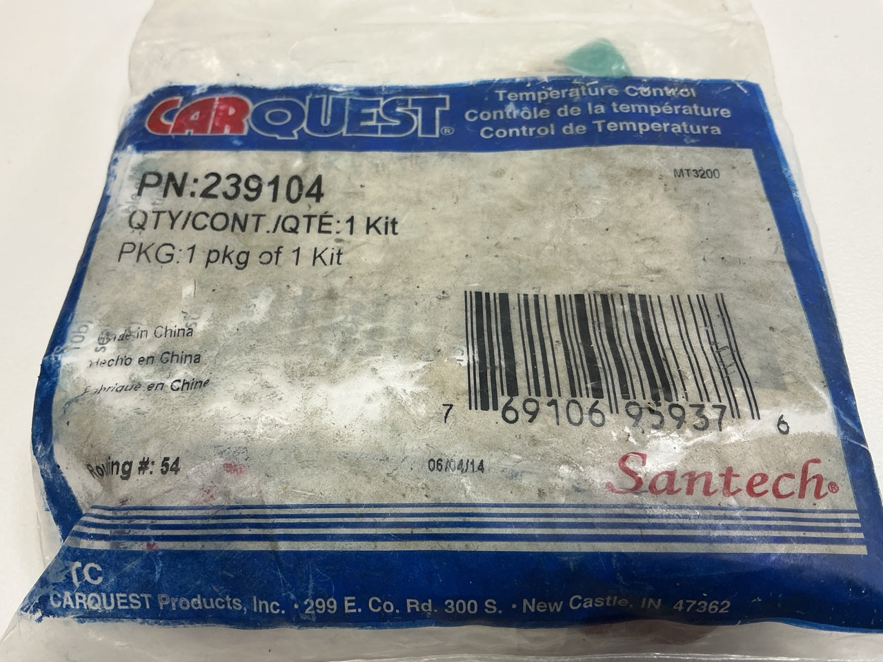 Carquest 239104 A/C In-Line Filter Kit