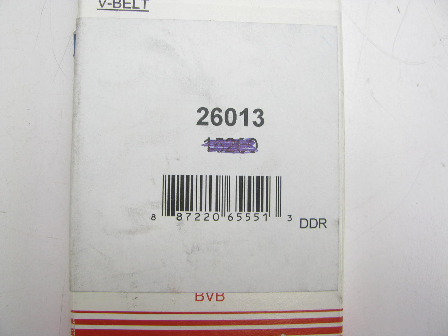 Carquest 26013 Accessory Drive Belt - 0.44'' X 26.00'' - 36 Degree