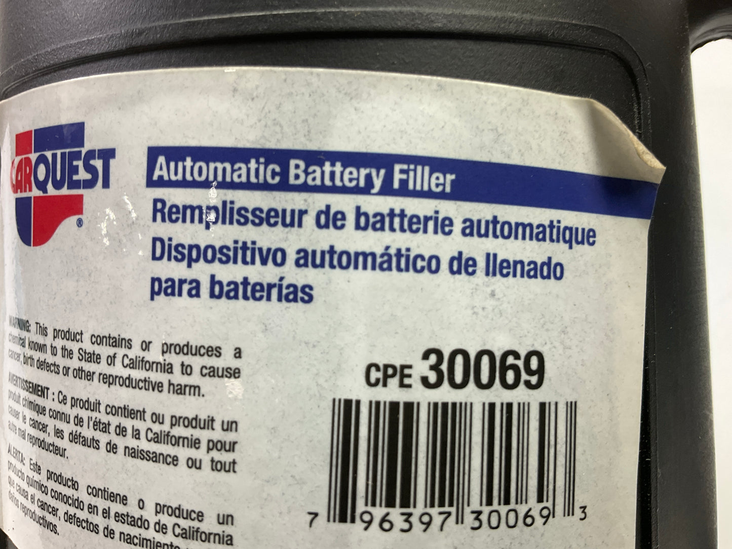 Carquest 30069 Automatic Battery Filler, 2 Quart Capacity.