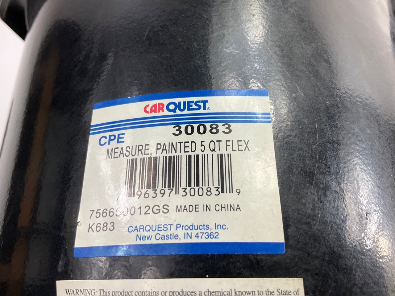 Carquest 30083 Painted Fluid Measure Container 5 Quart Jug - Flex Spout