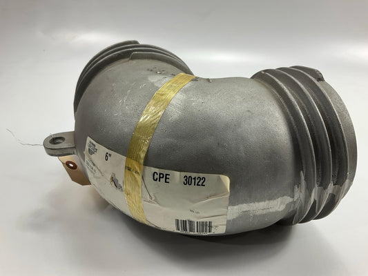 Crushproof 6'' Exhaust Elbow Connector AEL60 For Overhead Pulley System 6'' Hose