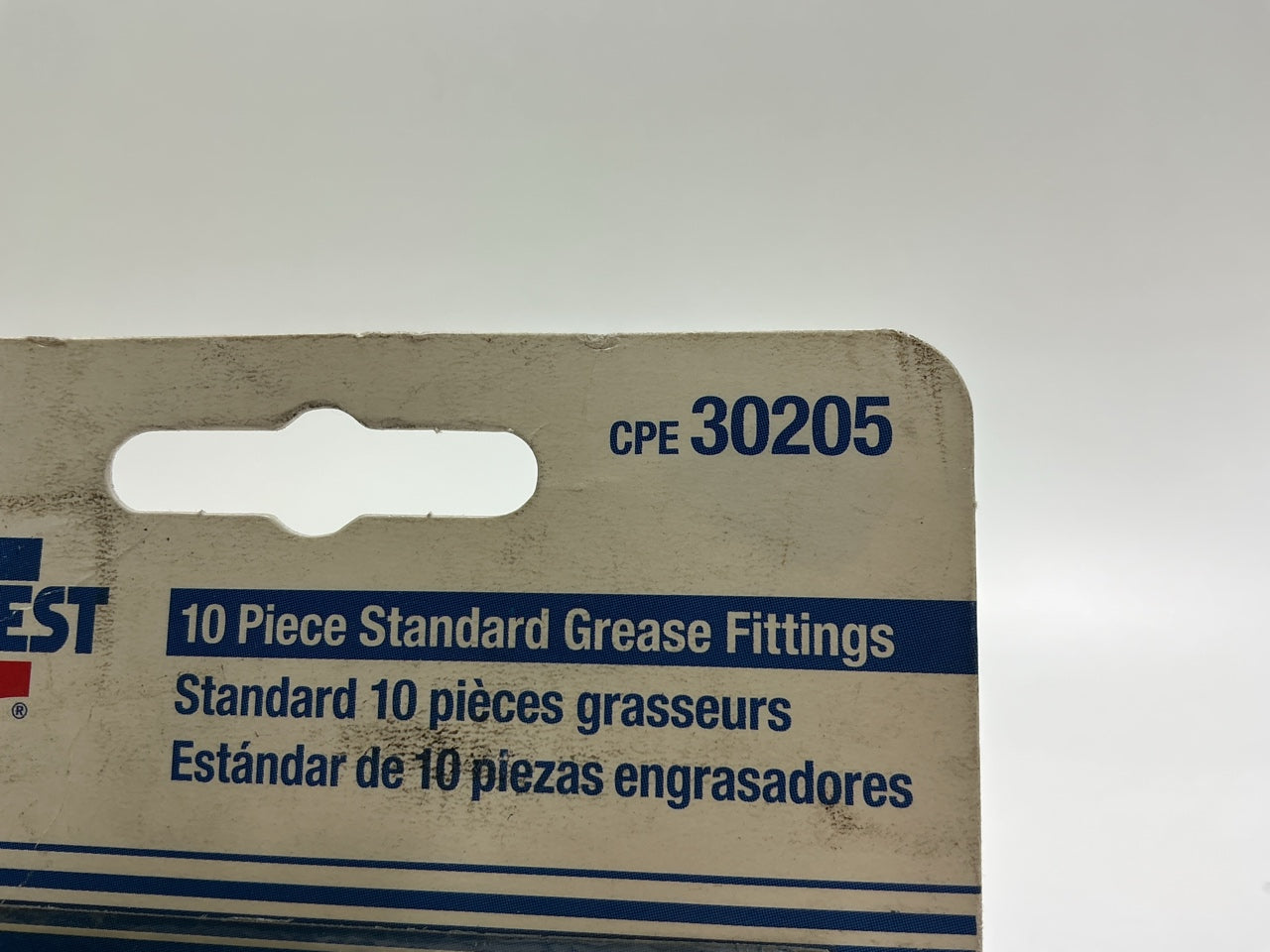 Carquest 30205 Standard Zerk Grease Fittings 1/8'' NPT, 10 Pack