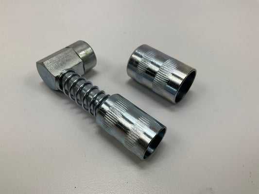 Carquest 30240 Grease Gun 90 Degree Grease Coupler Adapter