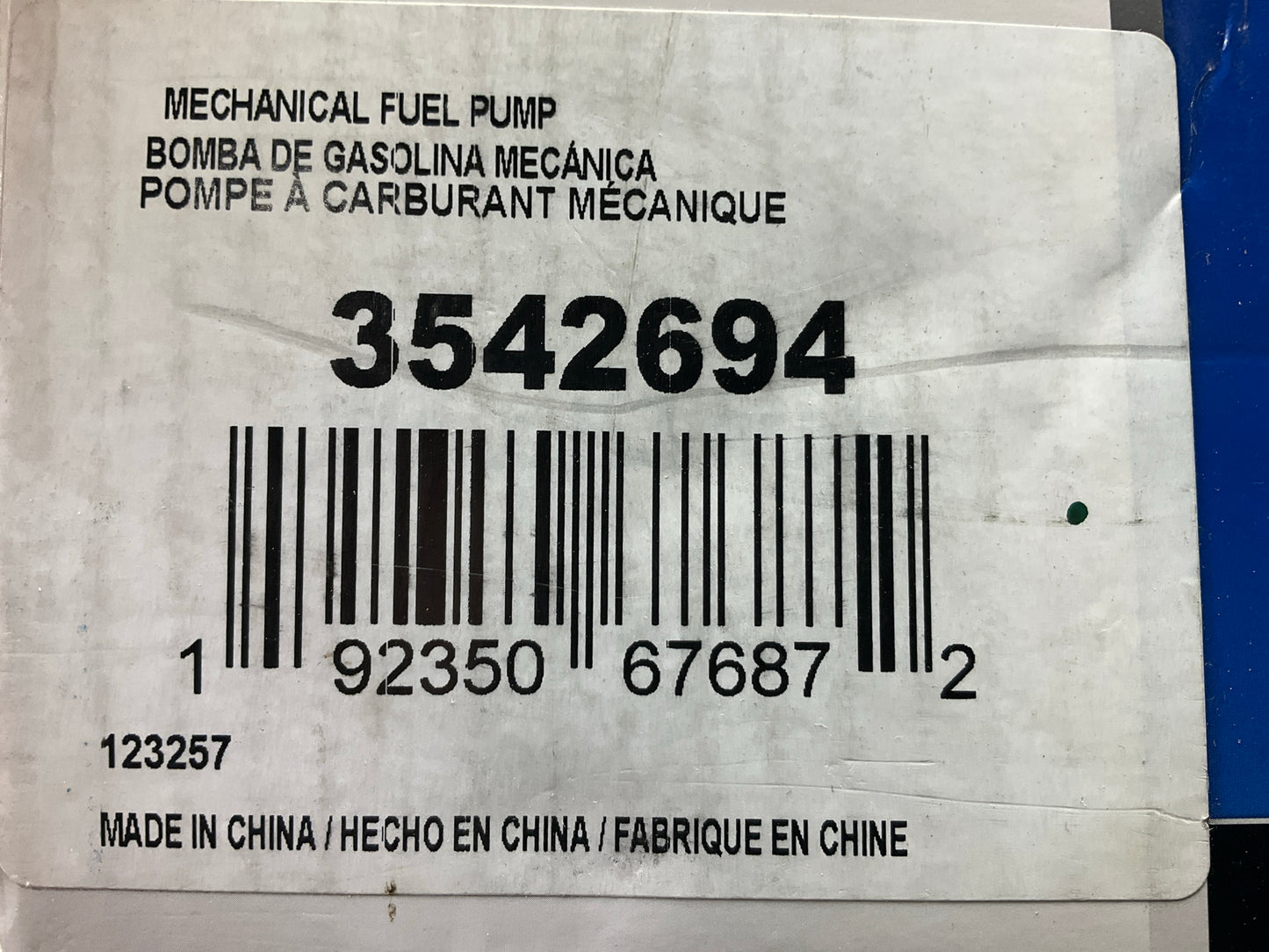 Carquest 3542694 Mechanical Fuel Pump