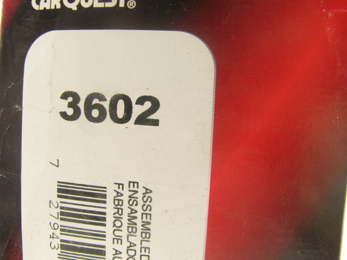 Carquest 3602 Universal Ignition Spark Plug Wire Set
