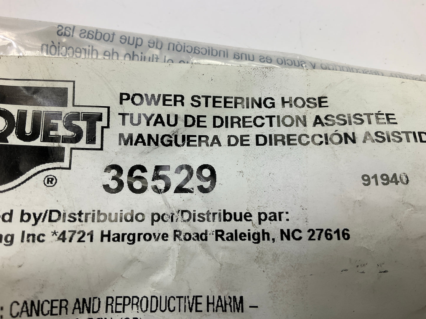 Carquest 36529 Power Steering Pressure Line Hose Assembly