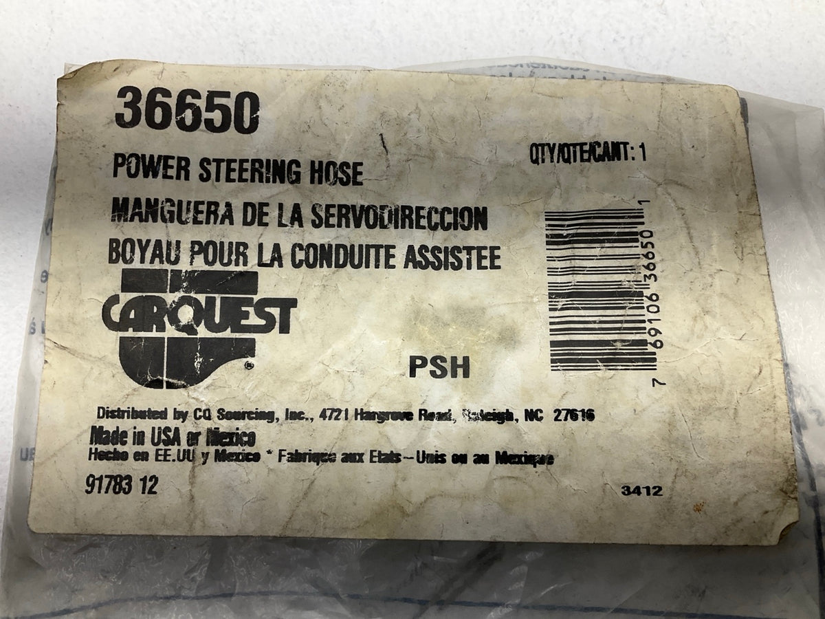 Carquest 36650 Power Steering Pressure Line Hose