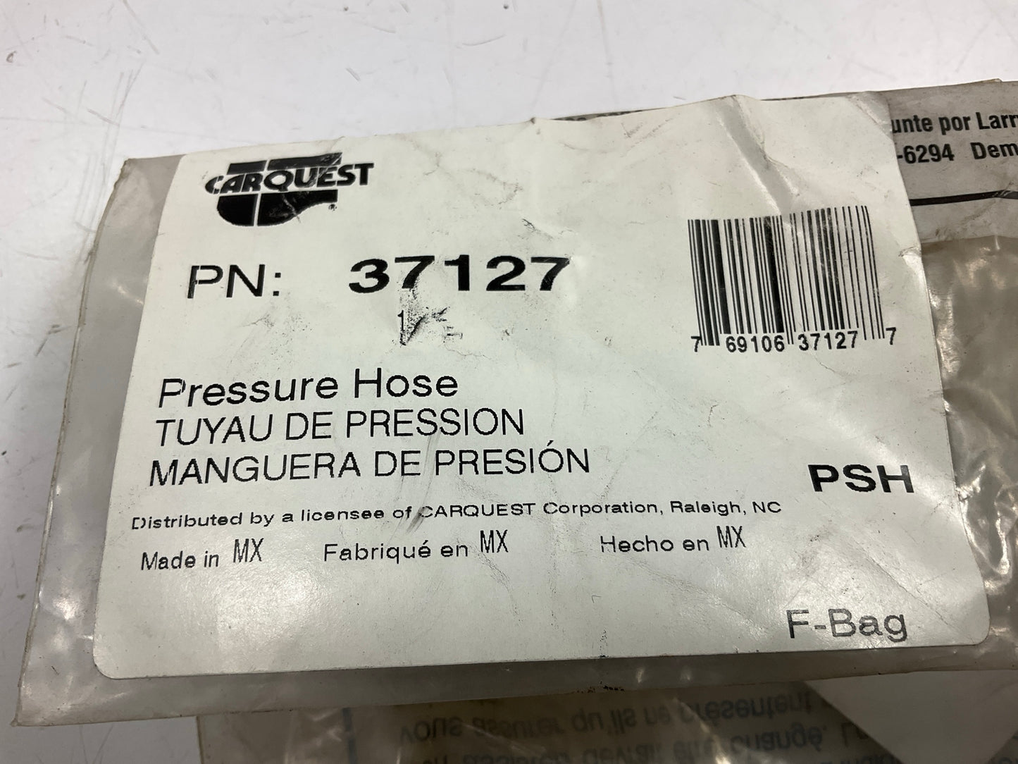 Carquest 37127 Power Steering Pressure Hose For 2000-2003 Ford Focus
