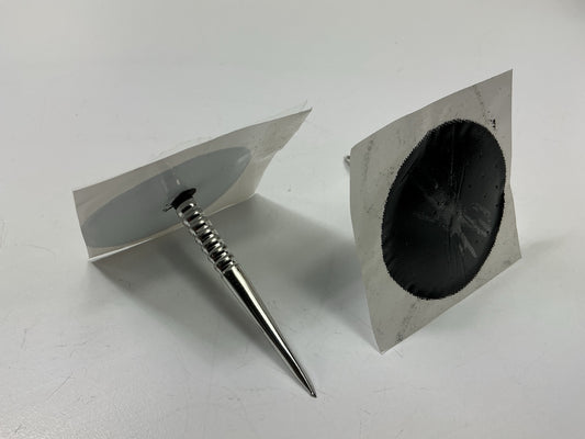 (20) Carquest 40680 Tire Repair Plug Patches 1-7/8'' Round, 1/4'' Stem