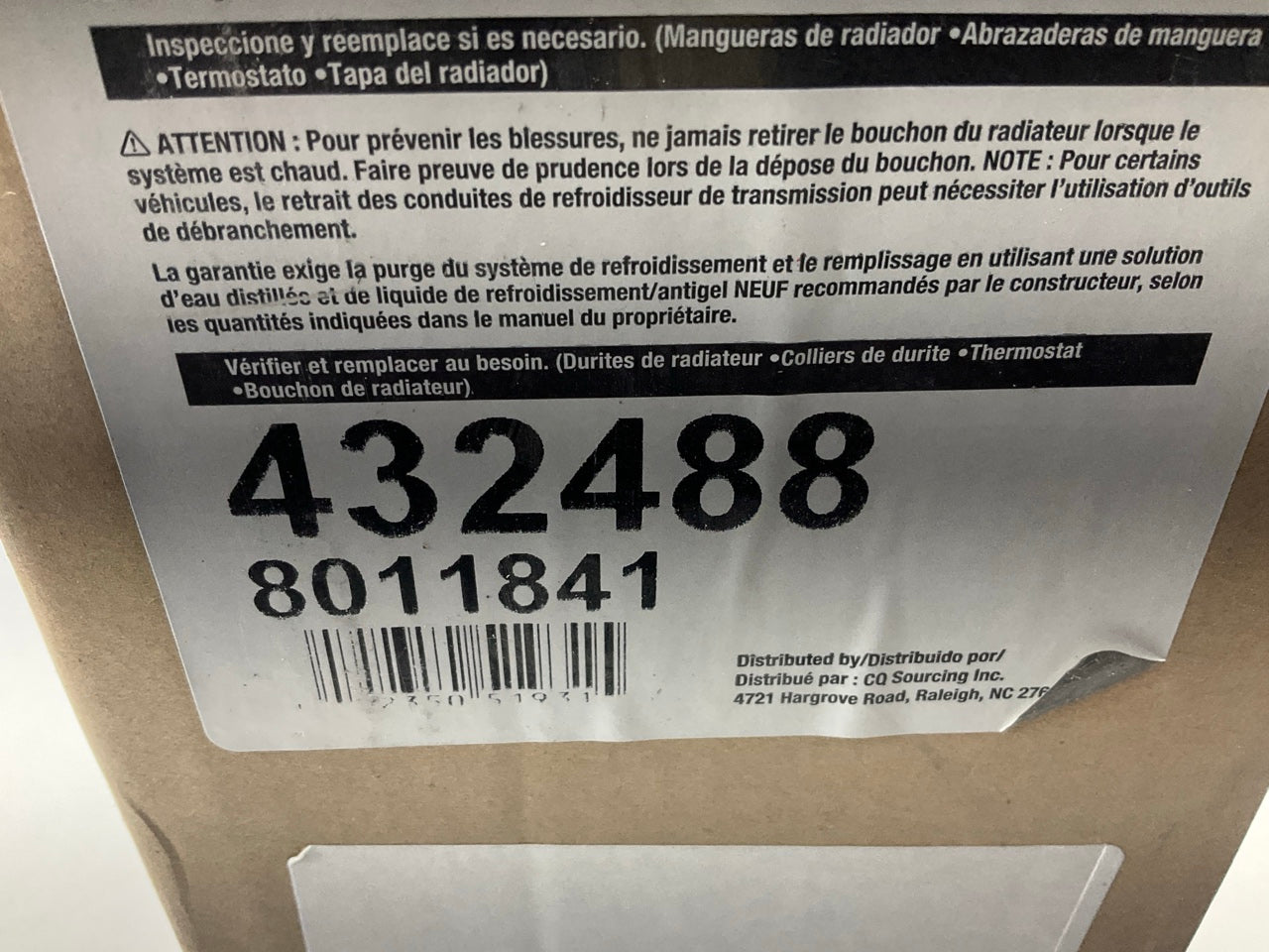 Carquest 432488 Radiator - BMW E36, E30