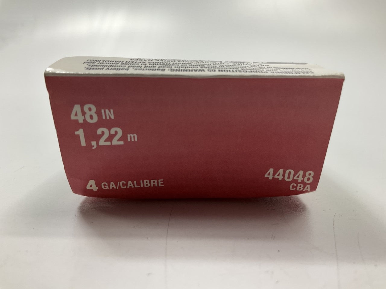 Carquest 44048 Red Top Post Battery Cable, 4 Gauge, 48'' Long