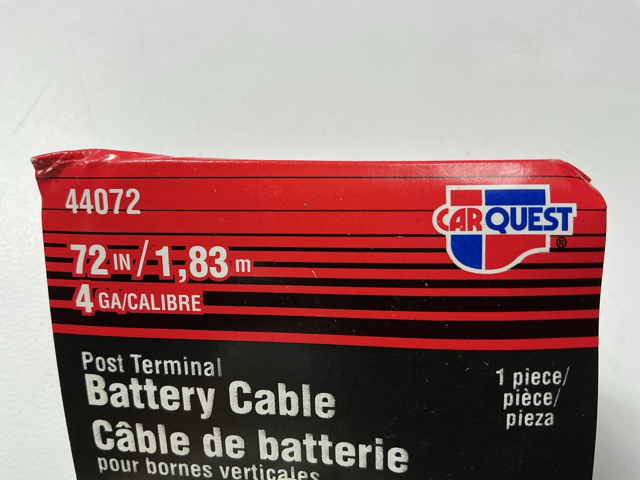 Carquest 44072 Top Post Positive Battery Cable 72'' Long, 4 Gauge