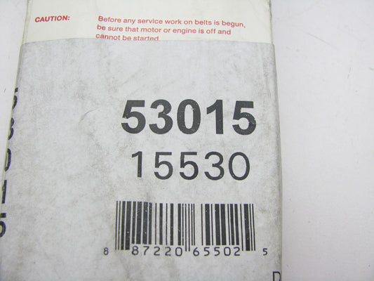 Carquest 53015 Accessory Drive Belt - 0.44'' X 53.00'' - 36 Degree
