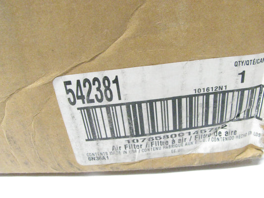 Carquest 542381 Air Filter - For Terex 33-05 33-07 33-08 33-09 33-11 33-60