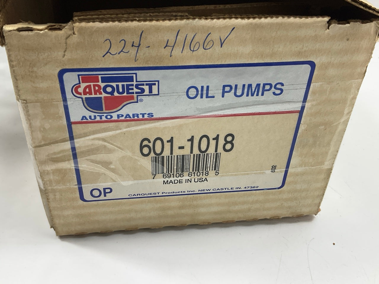 Carquest 601-1018 Oil Pump High Volume, M72HV, Made In USA