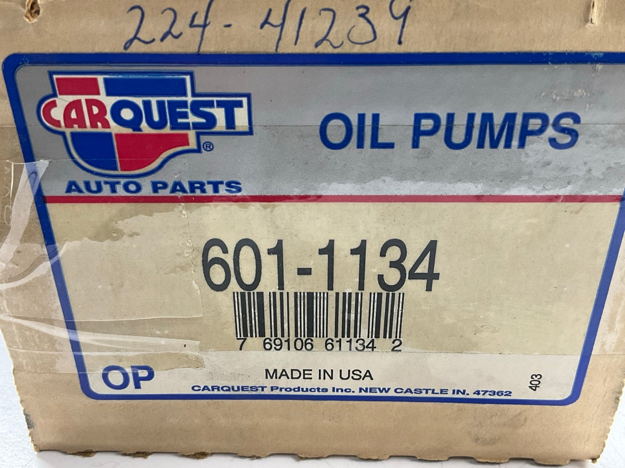 Carquest 601-1134 Oil Pump For 1979-93 JEEP GM OLDS BUICK 2.5L 151 L4