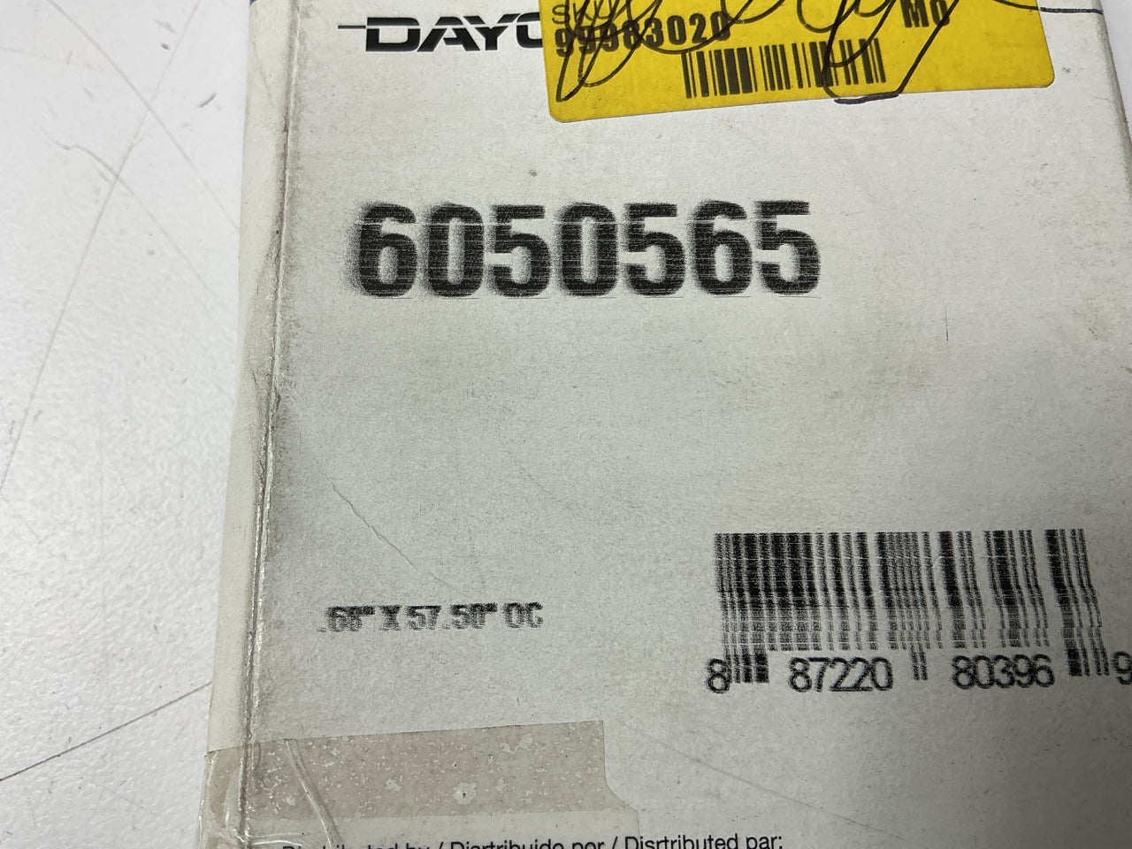 Carquest 6050565 Double Sided Serpentine Belt