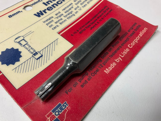 Carquest (Made By Lisle) 60770 8mm Triple Square Internal Wrench Bit, USA MADE