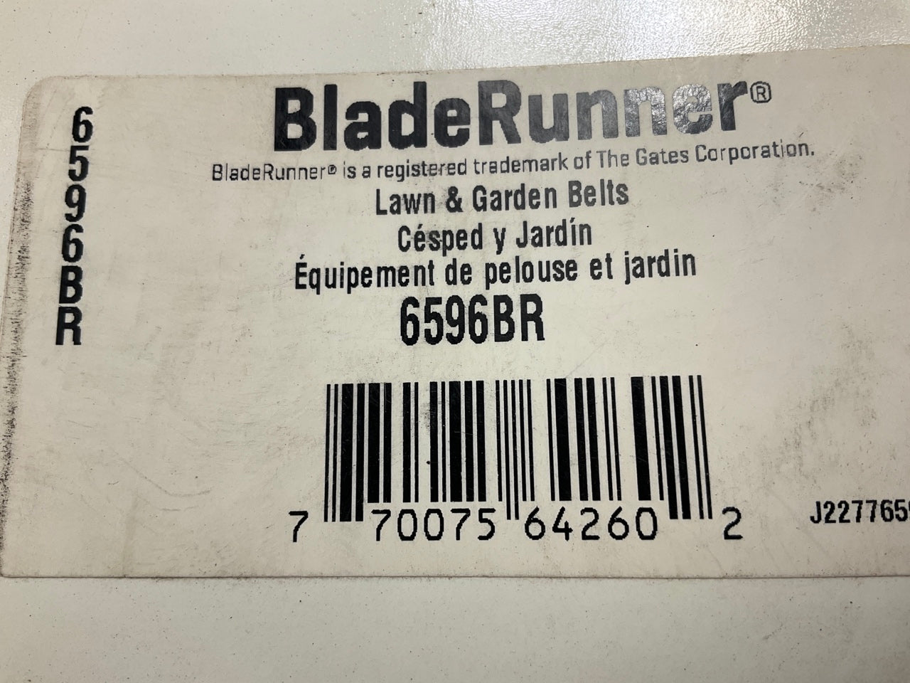 Carquest 6596BR BladeRunner Power Equipment Drive Belt, 21/32'' X 137-1/8''