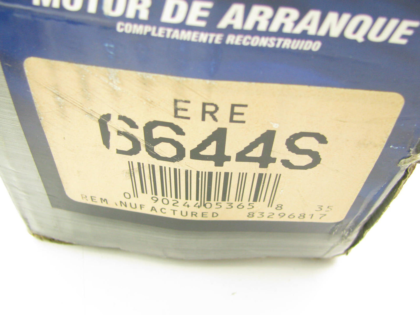 Carquest 6644S Remanufactured Starter Motor