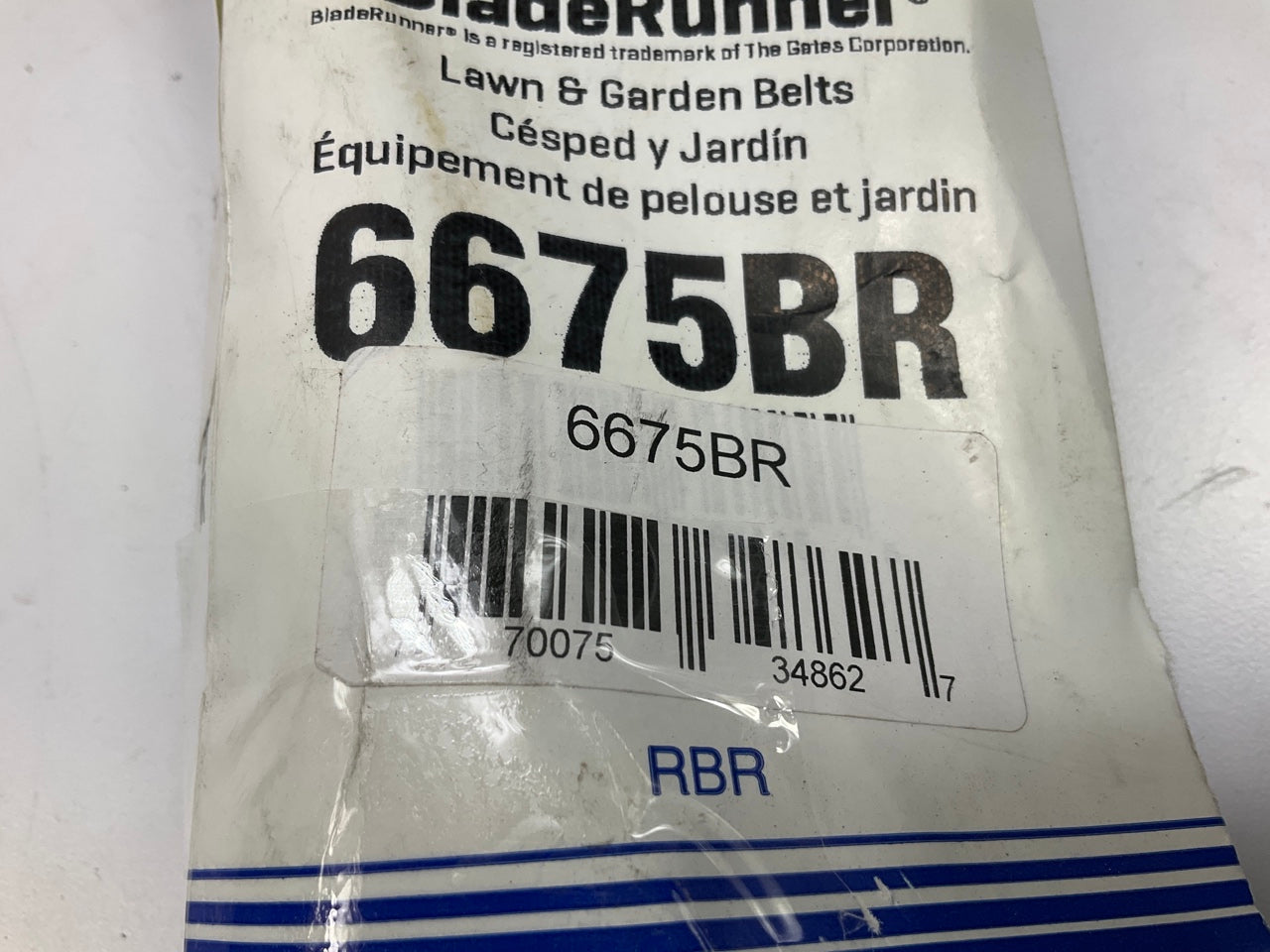 Carquest 6675BR BladeRunner Lawn & Garden Belt, 21/32'' X 75 3/8'', Made By Gates