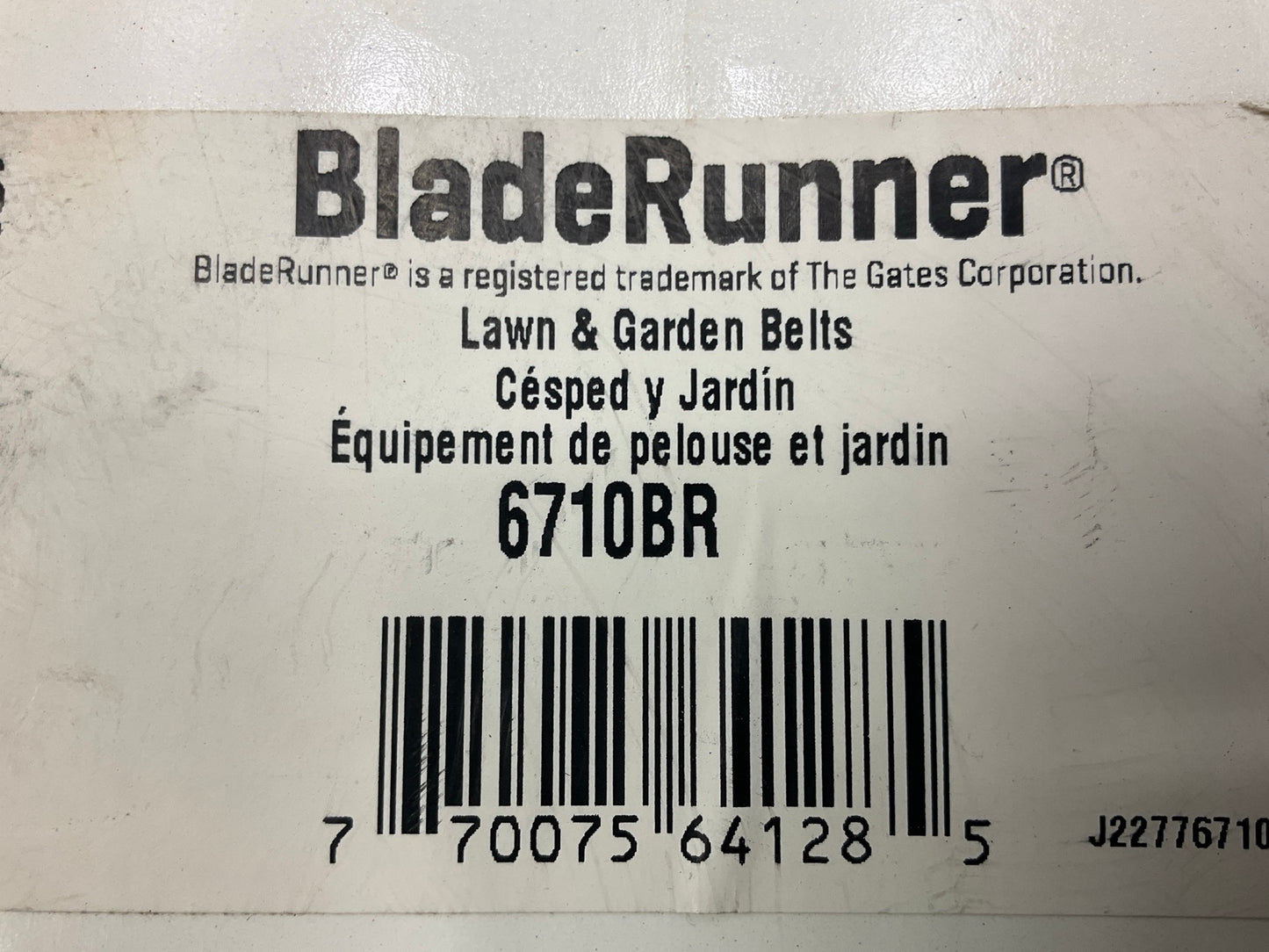 Carquest 6710BR BladeRunner Power Equipment Accessory Drive Belt, 1/2'' X 94-3/8''