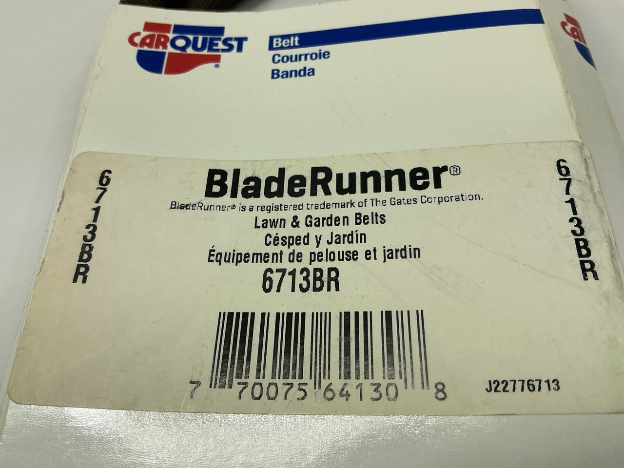 Carquest 6713BR BladeRunner Power Equipment Accessory Drive Belt - 1/2'' X 90-3/8